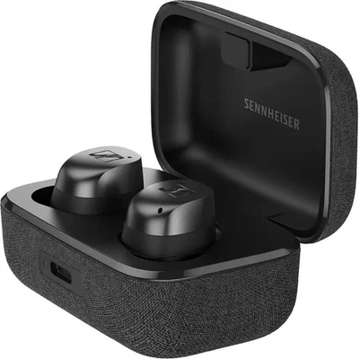 Sennheiser - MOMENTUM True Wireless 4 Earbuds - Black - Image 1 of 4
