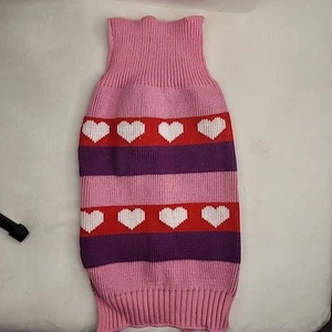 Valentine Dog Sweater Medium - Picture 1 of 3