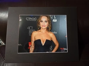 Sexy Chef GIADA DE LAURENTIIS signed auto mattiert handsigniert 8x10 Foto COA - Bild 1 von 4