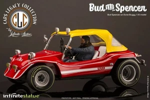 BUD SPENCER - ALTRIMENTI CI ARRABBIAMO - DUNE BUGGY CON BUD INFINITE STATUE 1:18 - Imagen 1 de 6