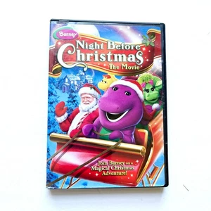 Barney Night Before Christmas The Movie DVD RARE Black Case - Picture 1 of 3
