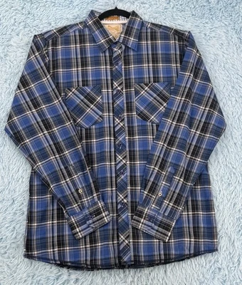 Sovereign Code Woven Pleasure Men's Large Plaid Long Sleeve Shirt Size: Large - Image 1 of 4