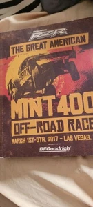 The Mint 400 Great American Off Road Race Polaris RAZR 2017 Program book - Picture 1 of 12