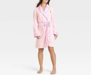 WICKED X KATIE KIME Damen Pyjama ROBE Pink Oz Glinda Elphaba Gr. XL/XXL Neu mit Etikett - Bild 1 von 16