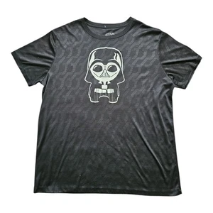 Star Wars Mini Dark Vader T-Shirt Short Sleeve Men's 2XL Black Polyester - Picture 1 of 6