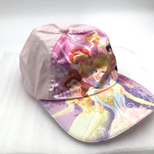 Disney Prinzessin rosa Hut Disney Store Größe Large glänzende Krempe Material Grafik - Bild 1 von 7