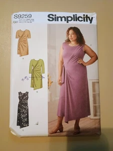 Simplicity Plus Size Sewing Pattern S9259  Uncut & Factory Folded  ~Size 26W-34W - Picture 1 of 3