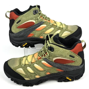Merrell Men's Moab 3 Vista Mid Mosstone Waterproof Hiking Boots Men's 13 J500521 - Picture 1 of 8