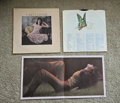 Carly Simon Vinyl LP with Poster | Elektra EKS-74082 - Image 1 of 4