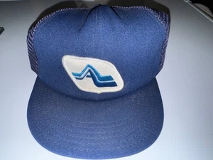 Vintage Unitog Trucker Cap Advertising Unknown Logo Patch 80's Era - Picture 1 of 6