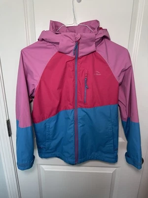 L.L. Chaqueta Bean Block Color Shell para niñas talla M (10-12) Foto 1 de 4