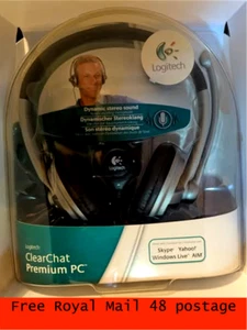 Cuffie Logitech ClearChat Premium | Microfono con cancellazione del rumore | Nuove e mai aperte - Foto 1 di 7