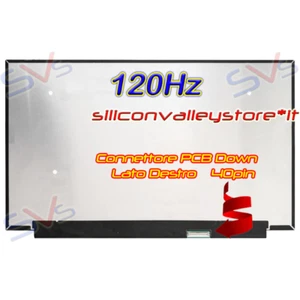 Display Slim Led FHD Compatibile p/n: N156HRA-GAA | 120HZ | 40pin Gaming - Foto 1 di 2
