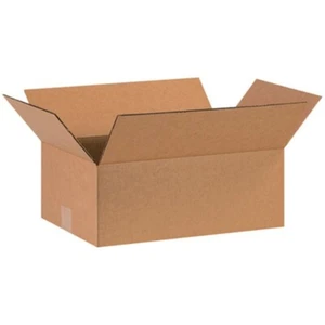 16 x 10 x 8 Shipping Boxes Moving Boxes Corrugated Kraft 25/Bundle 25/Pack - Picture 1 of 4