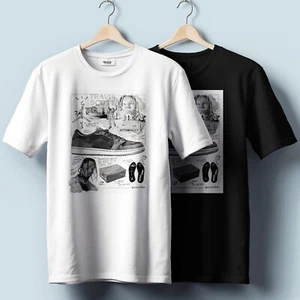 Travis Scott Sneaker Style T-Shirt – Vintage Style Graphic | Unisex Heavy Cotton - Picture 1 of 4