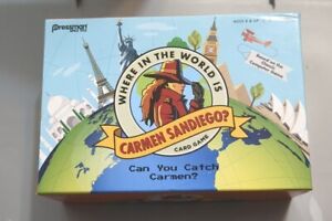 Where in the World is Carmen Sandiego?  Card Game complete in box