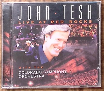 JOHN TESH LIVE AT RED ROCKS WITH COLORADO SYMPHONY ORCHESTRA EXC  CD 3304 - Image 1 of 4