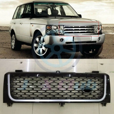 Fit For Land Rover Range Rover Vogue L405 2002-2005 Chrome Front Grille Refit u - Image 1 of 4