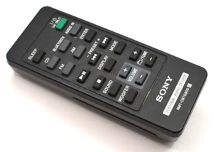 Sony Remote Commander RMT-CBTG900 Personal Audio System Black Remote - Tested - Picture 1 of 2