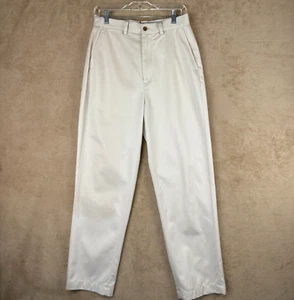Cremieux Chino Herren 30 x 30 khaki gerades Bein flache Vorderseite die definitive Hose - Bild 1 von 13