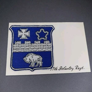 17th Infantry Regiment 3 1/2" Patch - Picture 1 of 3