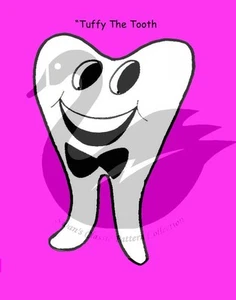 Tuffy the Tooth 21" Kissen Schnittmuster - Probieren Sie mich aus! - Bild 1 von 1