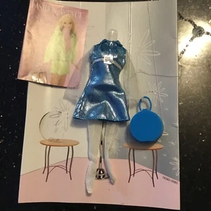 Barbie TEEN SKIPPER Fashion Avenue 1997 18379 blau metallic Kleid - Bild 1 von 9
