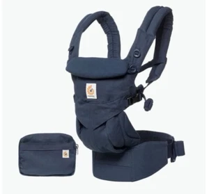 Ergobaby Omni 360 ALL-IN-ONE Pure Black - Marsupio per bambini tutte le posizioni *NUOVO* - Foto 1 di 7