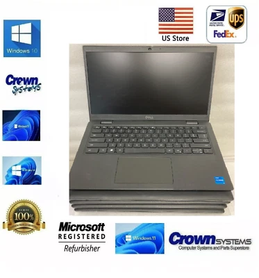 Lote 2 Dell Latitude 3440 14" Core i5 1.3G CPU 13ª Generación 16GBRAM 256GB SSD Win11 P Foto 1 de 4