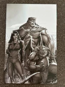 Gargoyles #1 Ryan Kincaid Virgin Sketch Variante Dynamite Comics 2022 - Bild 1 von 6