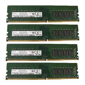 For Samsung 4x8GB 2RX8 DDR4 2133P PC4-17000mhz 288pin 1.2V Desktop Memory RAM" - Picture 1 of 1