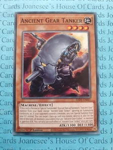 Tarjeta LEDE-EN007 Ancient Gear Tanker Yu-Gi-Oh 1ª Edición Nueva - Imagen 1 de 3