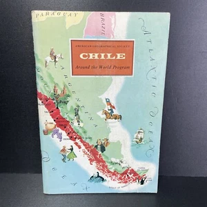 Vintage American Geographical Society Around the World Books - CHILE - Picture 1 of 4
