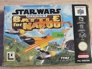 STAR WARS EPISODE I 1 BATTLE FOR NABOO NINTENDO 64 N64 - Picture 1 of 6
