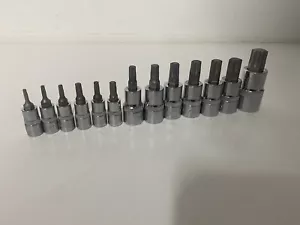 Mac Tools Set di Prese Torx T8-T60 Unità Mista Standard Torx Set 13pz - Foto 1 di 12