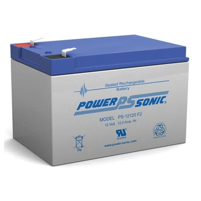 Batería Power-Sonic PS-12120 F2 12V 12Ah SLA Foto 1 de 2