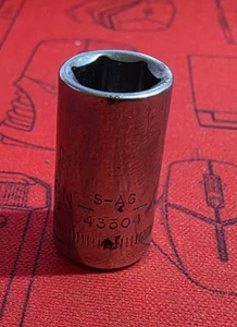 Craftsman 8mm Socket 6 Point 1/4" Drive S-AG 43504 - Picture 1 of 4