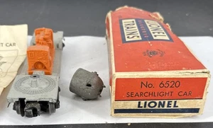 Lionel Vintage Post War # 6520 Searchlight Car In The With Instructions And Box - Picture 1 of 7