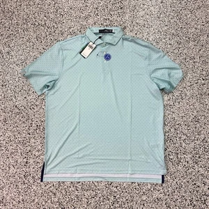 RLX Ralph Lauren Performance Poloshirt Herren XL Mehrfarbig Bedruckt AOP - Bild 1 von 4