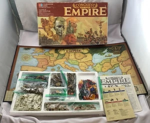 1984 Conquest of the Empire Game by Milton Bradley Complete in Very Good Cond - Picture 1 of 14