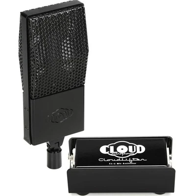 CLOUD 44 MIDNIGHT Black Vintage Style Ribbon Studio Mic with Black CL1 Cloudlift - Image 1 of 4