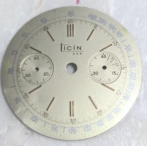 TICIN Quadrante Cronografo Medicale Landeron 32.50mm Chronograph Dial - Foto 1 di 3
