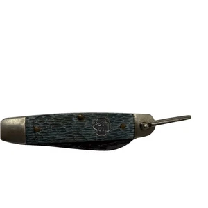 Vintage 60er Jahre Pfadfinder Taschenmesser, blau - Bild 1 von 12