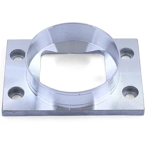 Powerrohr Sport Luftfilter Anschluss Adapter rund 70mm auf eckig 100x70mm - Bild 1 von 6