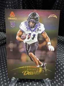 Derius Davis - #125/200 - GOLD - 2024 Panini Luminance - 145 - Picture 1 of 2