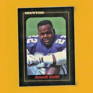 Tarjeta promocional Emmitt Smith 1993 Showtime impresión limitada Dallas Cowboys - Imagen 1 de 6