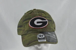 *NAGELNEU* '47 CLEAN UP NCAA GEORGIA BULLDOGS VERSTELLBARE MÜTZE/KAPPE CAMO OHT - Bild 1 von 2