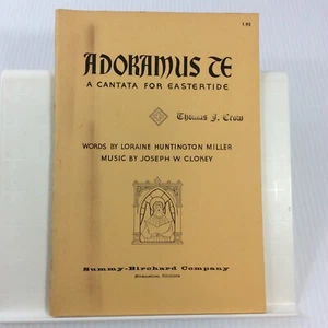 Adoramus Te a Cantata for Eastertide Choral Music Songbook SATB - Picture 1 of 10