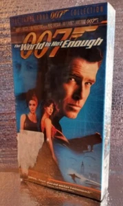 The World Is Not Enough, 1999 (VHS 2000) James Bond 007 - PG13 - Mostly SEALED - Picture 1 of 2