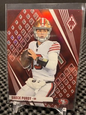 2023 Panini Phoenix Brock Purdy SP Red #6 49ers /199 - Image 1 of 2